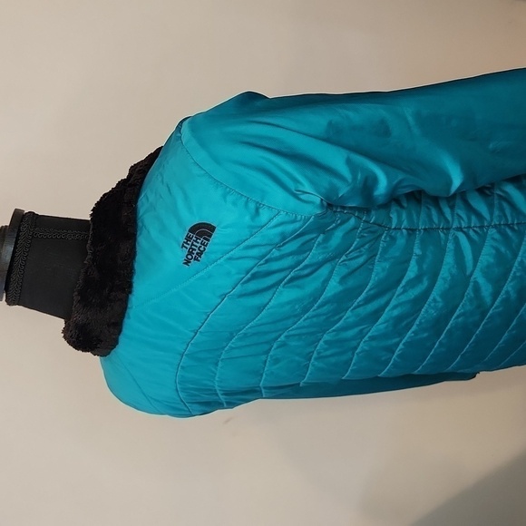 The North Face Mossbud Reversible Quilted Down Jacket Women's Sz S/P NICE! - Picture 11 of 15